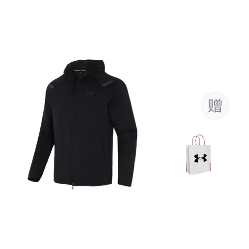 Under Armour Jackets Coats Men's Black Shopping Bag Included