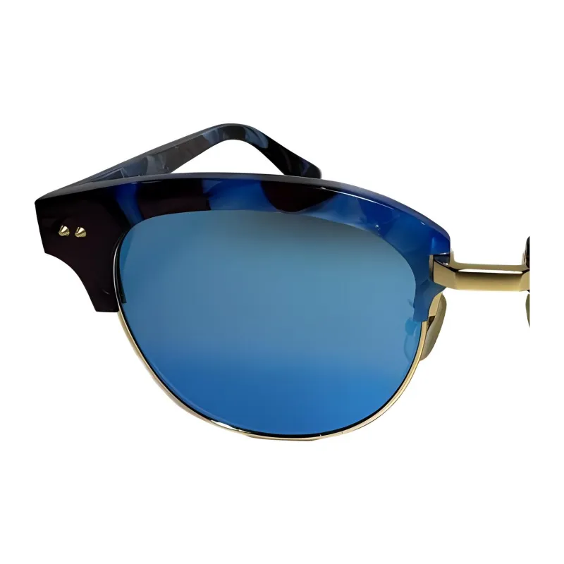GENTLE MONSTER Irregular Shape Sunglasses Women's Blue-2