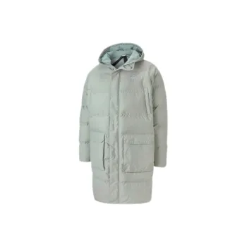 PUMA Down Jacket Winter Men's Gray Green