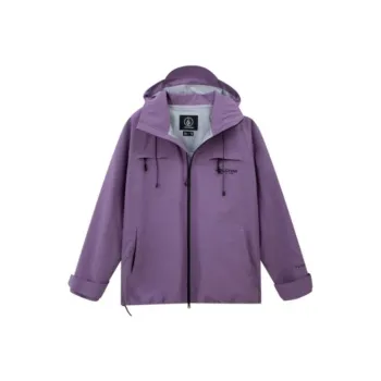 VOLCOM Windbreaker Jacket Men's Purple