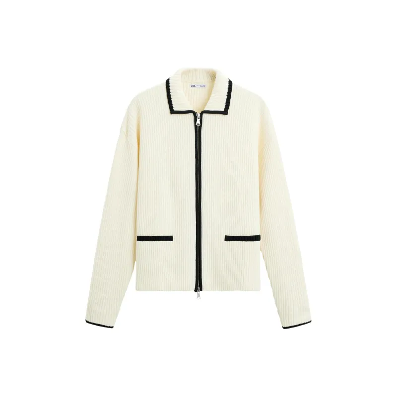 ZARA Knitwear Men White-0