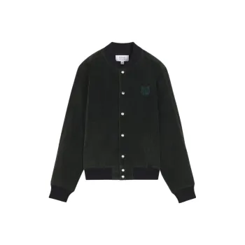 Maison Kitsune Teddy Bomber Jacket