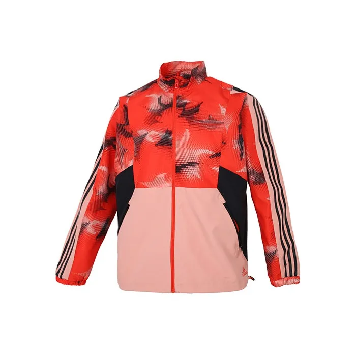 Adidas Breathable Coat Men's Orange Yellow-0