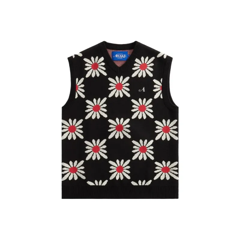 KITH Vests Men Black Floral-0
