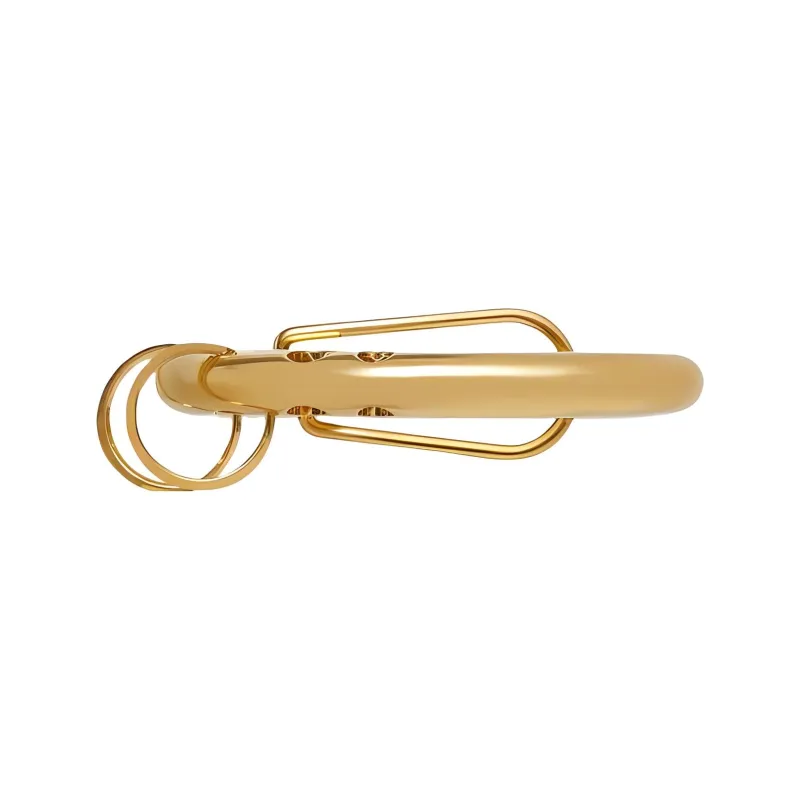 Balenciaga Brass Bangles Women's Gold-1