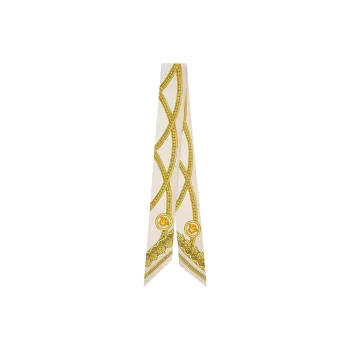 VERSACE Silk Ties Women's Yellow