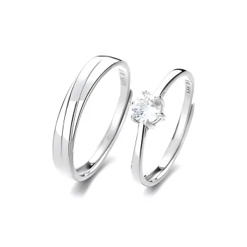 TRUE ME 999 Fine Silver Rings Unisex