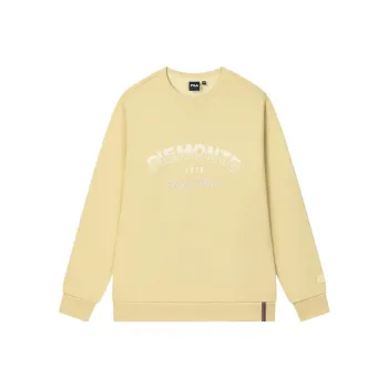 FILA ORIGINALE Sweatshirt Men's Coffee Beige Yellow