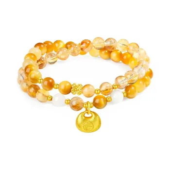 CMFY Tiger's Eye Stone Jade Bracelets Unisex