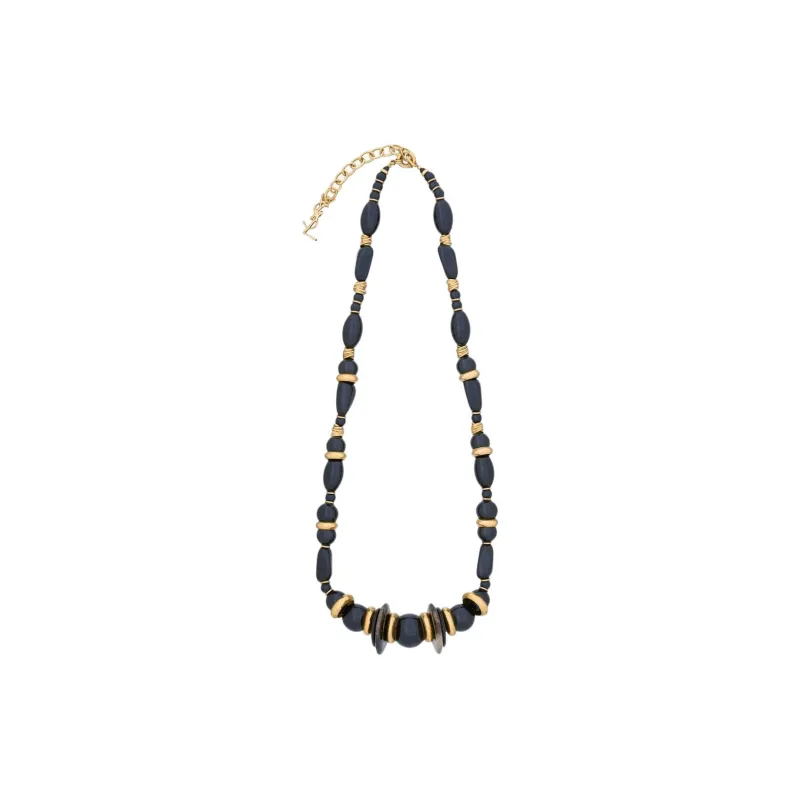 SAINT LAURENT Necklaces Women's Black-0