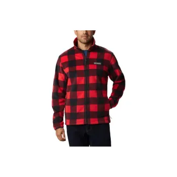 Columbia Jackets Men Red Plaid