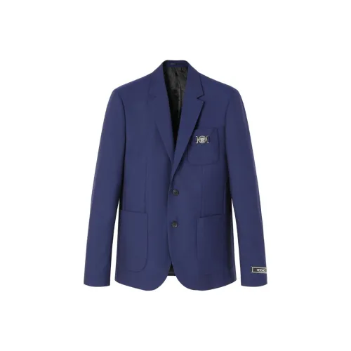 VERSACE Medusa Head Single Breasted Tailored Blazer