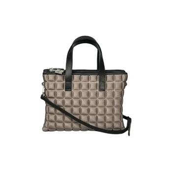 BPRIME Zip Closure One Shoulder Handbag Women's Khaki