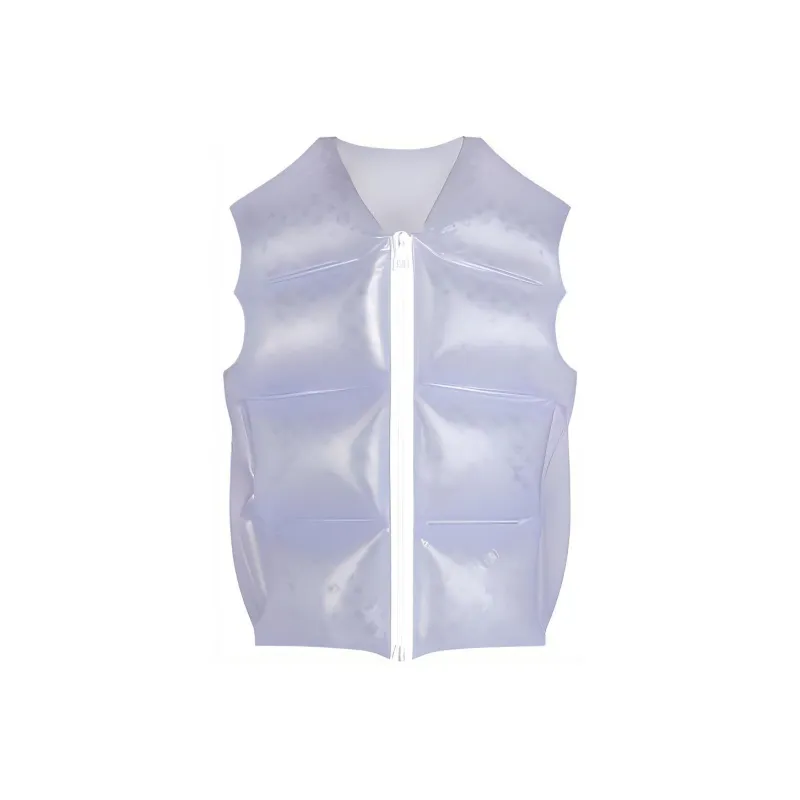 LOUIS VUITTON Vest Men's Coffee Blue-0