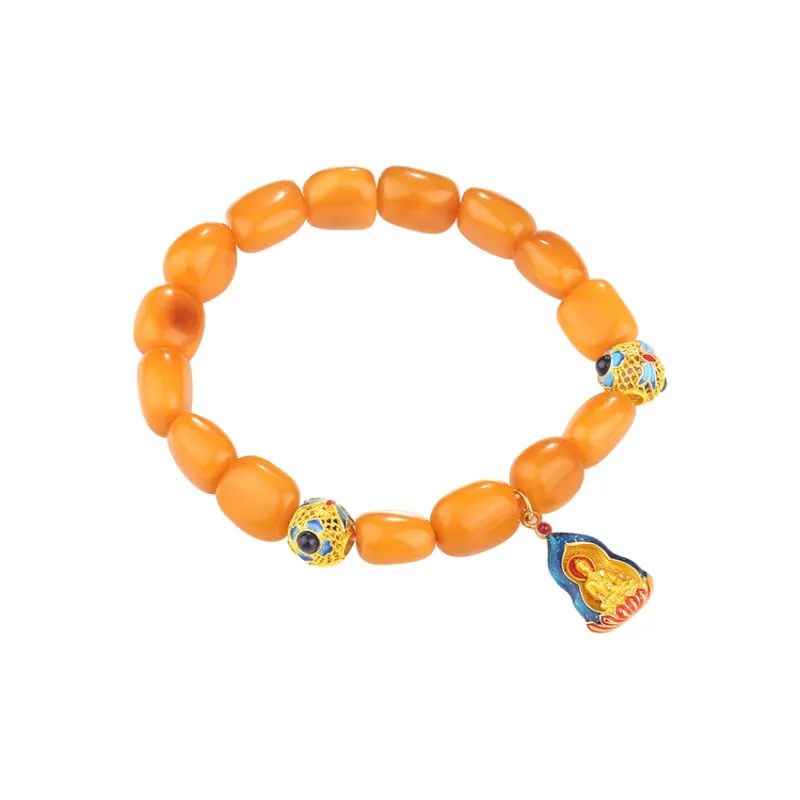 Yu Shangxuan Beeswax Bracelets Unisex-0