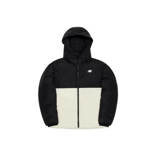 New Balance Down Jackets Men Black/White