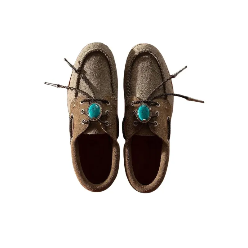 Packer x Timberland AUTHENTICS Collection Boat Shoes Men's Gray Brown-1