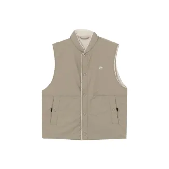New Era Vests Men Beige