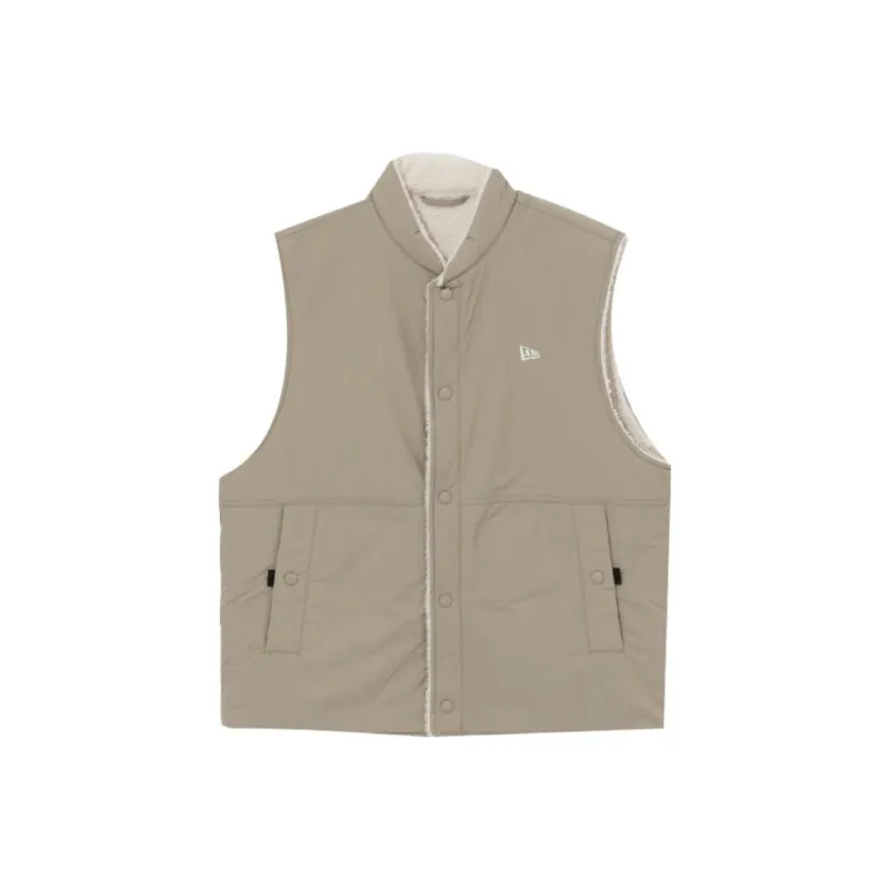New Era Vests Men Beige-0