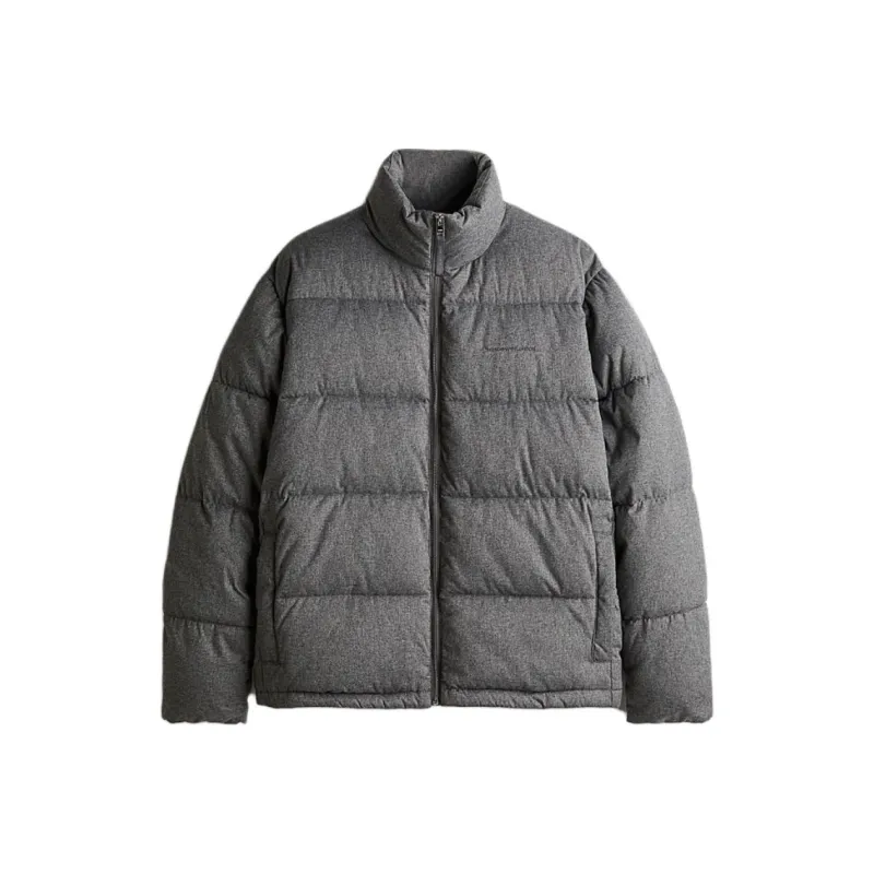 H&M Puffer Jacket Men's Dark Gray-0