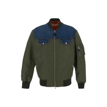 Alexander McQueen Jackets Men Army Green