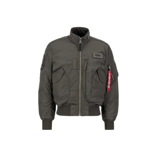 Alpha Industries Jackets Men Gray