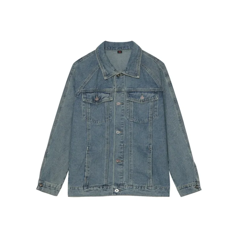 Voguo Relay Denim Jacket Unisex Blue-0