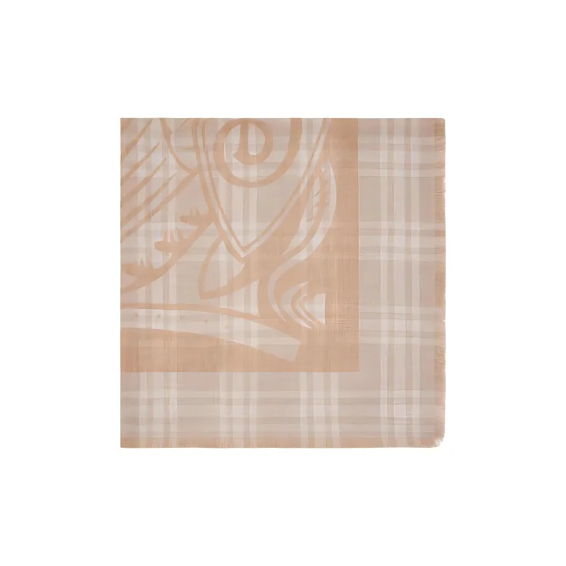 Burberry Ekd Check Scarf-1