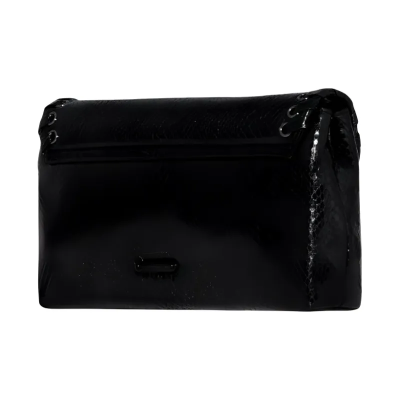 REBECCA MINKOFF Polyurethane Handbag Shoulder Bag Women's Black-1