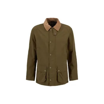 BARBOUR Logo Embroidered Long Sleeved Jacket