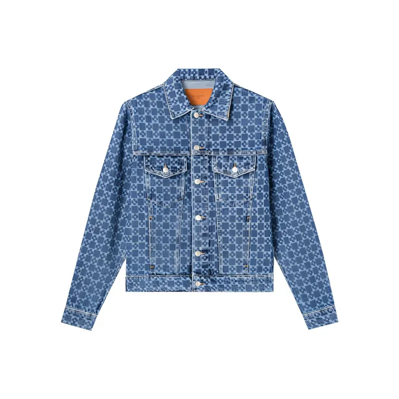 Sandro Denim Jackets Men Vintage Blue-0