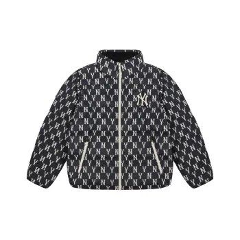 MLB Down Jacket Cropped Unisex Black