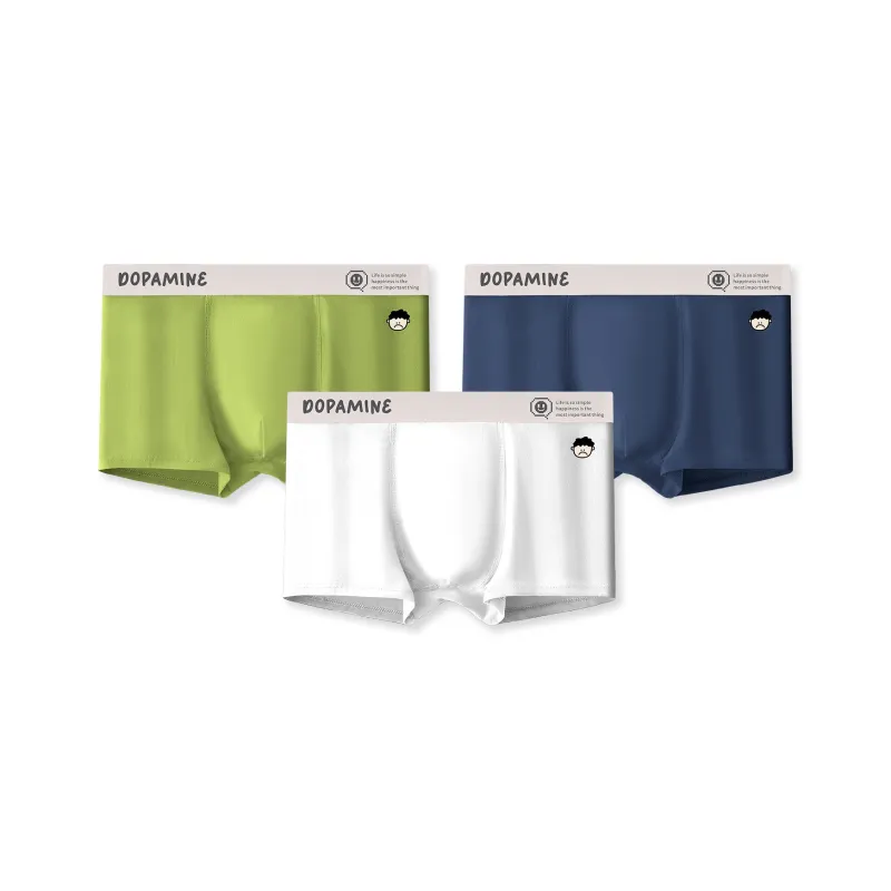 Qiao Ni Tong Underpants Men's 3 Pack-11