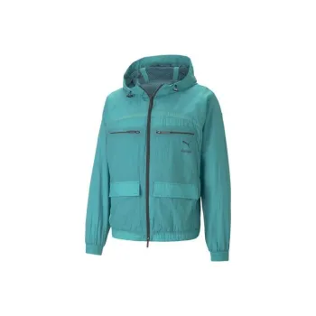 PUMA Drawstring Zip Up Jacket