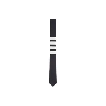 THOM BROWNE 4 bar Plain Weave Tie