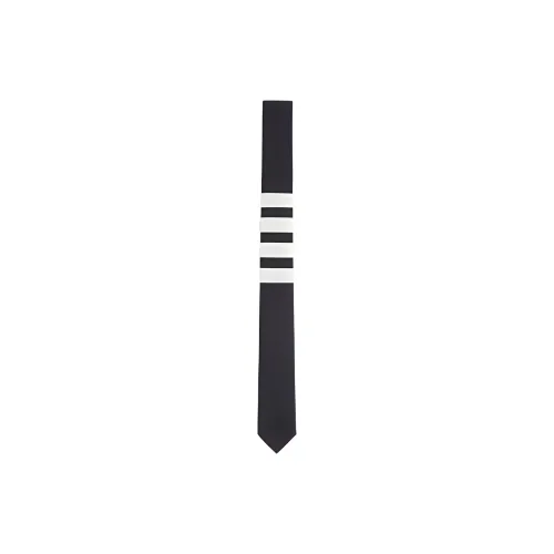 THOM BROWNE 4 bar Plain Weave Tie