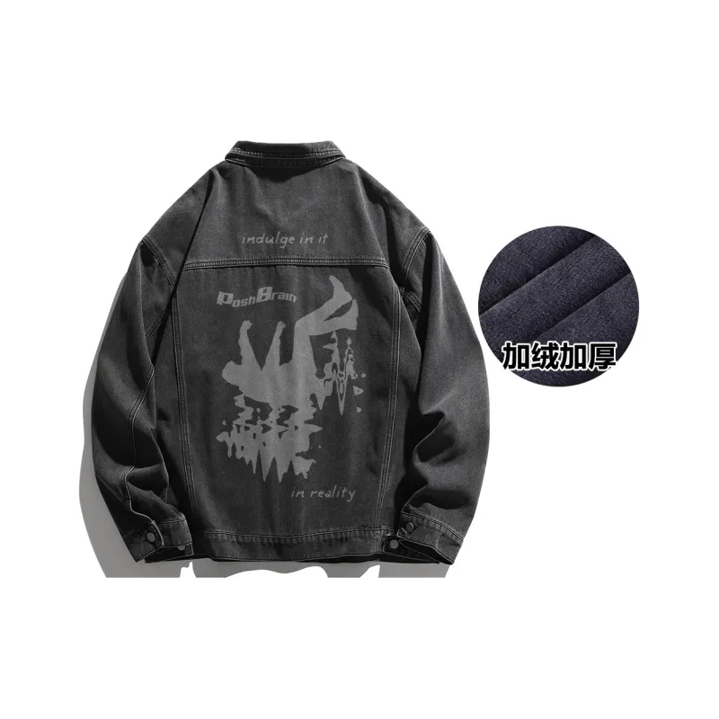 Poshbrain Denim Jackets Unisex-6