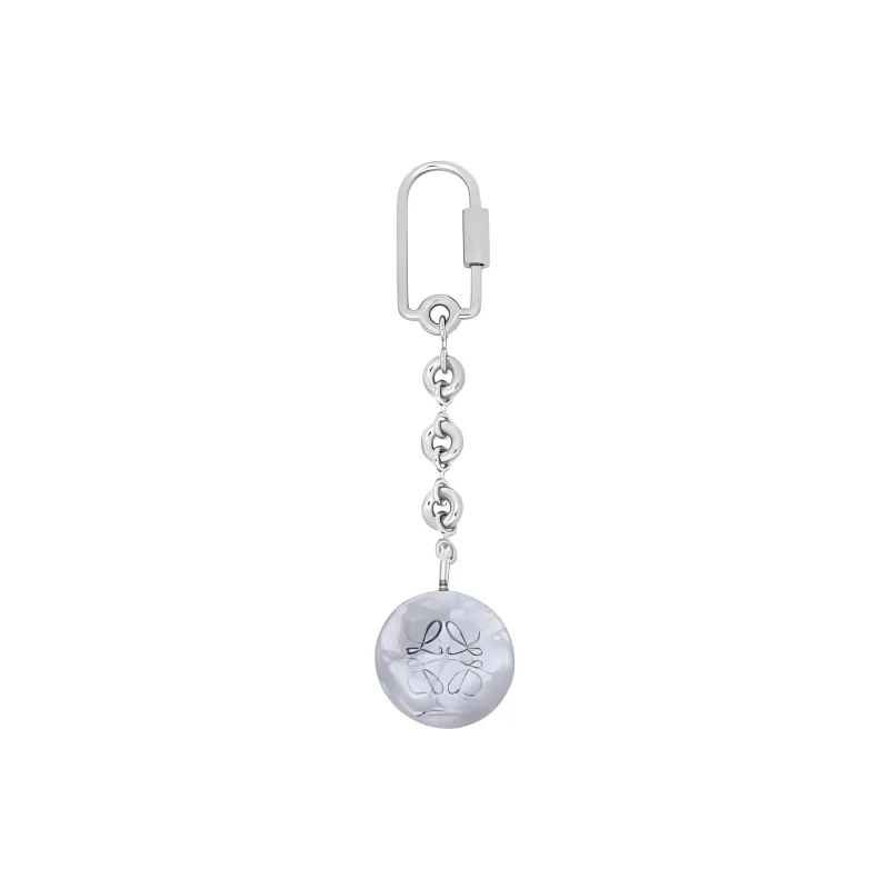 LOEWE Anagram Pebble Keyring-1