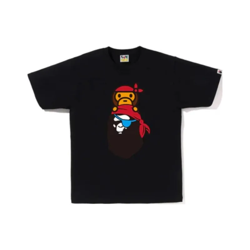 Bape Pirate Milo On Ape Head Tee-4