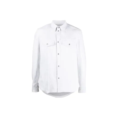 Ferragamo Denim Jackets Men White