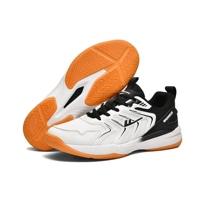 Warrior Cushioning Abrasion Resistant Breathable Low Top Badminton Shoes Unisex-9