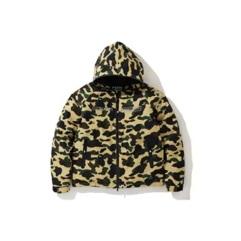 A BATHING APE Gore Tex 1st Camo Hoodie Down Jacket