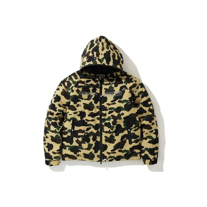 Bape Gore Tex 1st Camo Hoodie Down Jacket-0