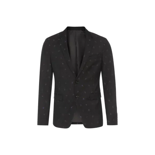 ANDREW MACKENZIE Business Suit Men's Black Blue