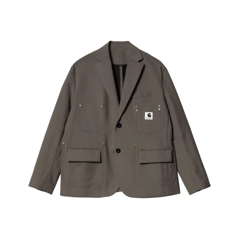 Sacai X Carharrtt Wip Suiting Bonding Jacket-0