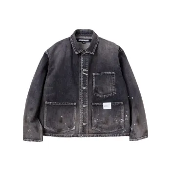 NEIGHBORHOOD Paint splatter Utility Denim Jacket