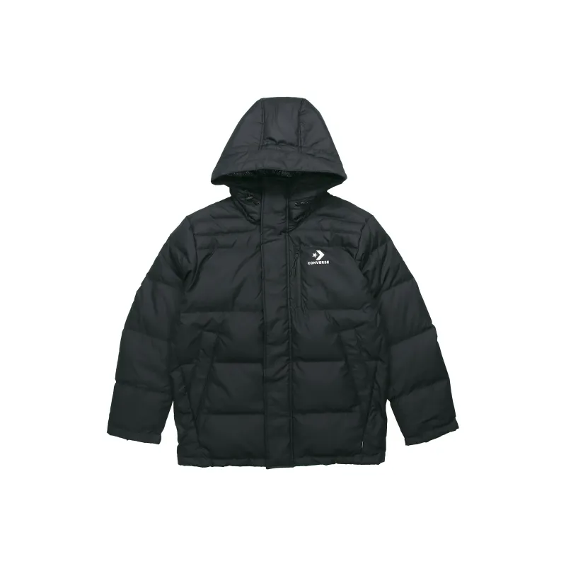 Converse Down Jackets Men Black-0