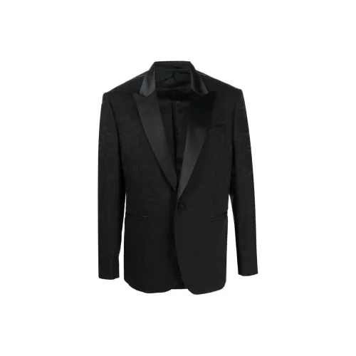 VERSACE FW22 Business Suits Coats Men's Black