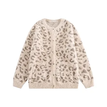Extreme turbo Knitwear Unisex Leopard Print