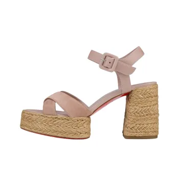 CL LUBOTING Calakala One Strap Sandals 8.5cm Women's Pink
